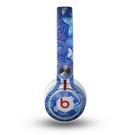 The Butterfly Blue Laced Skin for the Beats by Dre Mixr Headphones