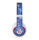 The Butterfly Blue Laced Skin for the Beats by Dre Studio (2013+ Version) Headphones