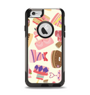 The Cakes and Sweets Pattern Apple iPhone 6 Otterbox Commuter Case Skin Set