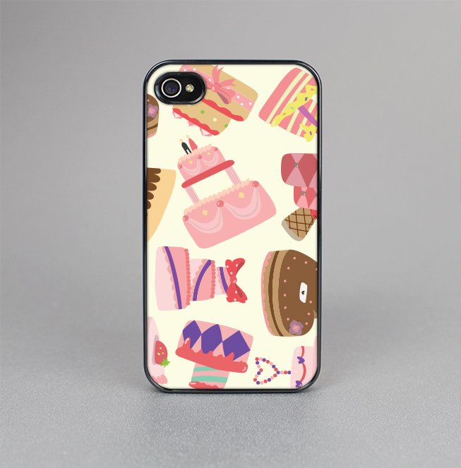 The Cakes and Sweets Pattern Skin-Sert for the Apple iPhone 4-4s Skin-Sert Case