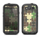 The Camouflage Colored Puzzle Pattern Samsung Galaxy S3 LifeProof Fre Case Skin Set