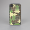 The Camouflage Colored Puzzle Pattern Skin-Sert for the Apple iPhone 4-4s Skin-Sert Case