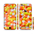 The Candy Corn Sectioned Skin Series for the Apple iPhone 6s Plus