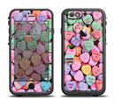 The Candy Worded Hearts Apple iPhone 6/6s LifeProof Fre Case Skin Set