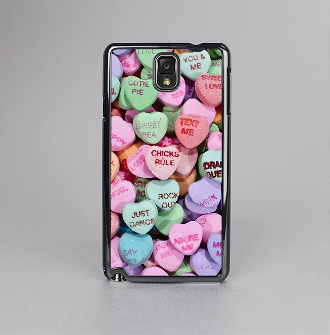 The Candy Worded Hearts Skin-Sert Case for the Samsung Galaxy Note 3