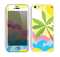 The Cartoon Bright Palm Tree Beach Skin for the Apple iPhone 5c