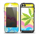 The Cartoon Bright Palm Tree Beach Skin for the iPod Touch 5th Generation frē LifeProof Case