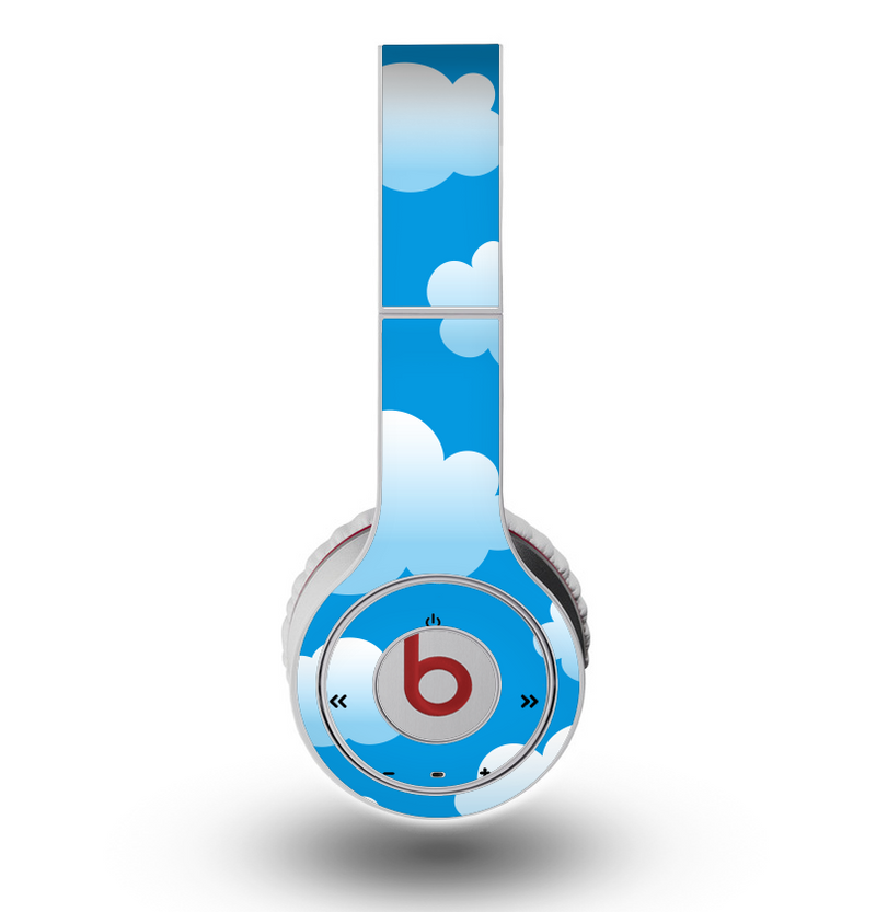 The Cartoon Cloudy Sky Skin for the Original Beats by Dre Wireless Headphones