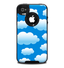 The Cartoon Cloudy Sky Skin for the iPhone 4-4s OtterBox Commuter Case