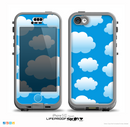 The Cartoon Cloudy Sky Skin for the iPhone 5c nüüd LifeProof Case
