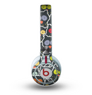 The Cartoon Color-Eyed Black Owls Skin for the Beats by Dre Mixr Headphones