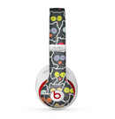 The Cartoon Color-Eyed Black Owls Skin for the Beats by Dre Studio (2013+ Version) Headphones
