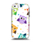 The Cartoon Emotional Owls with Polkadots Apple iPhone 5c Otterbox Symmetry Case Skin Set