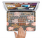 The Cartoon Muddy Pigs Skin Set for the Apple MacBook Pro 15" with Retina Display