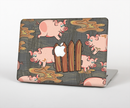The Cartoon Muddy Pigs Skin Set for the Apple MacBook Pro 15" with Retina Display