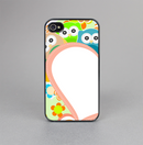 The Cartoon Owls with Big Heart Skin-Sert for the Apple iPhone 4-4s Skin-Sert Case