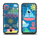 The Cartoon Ships and Submarines Apple iPhone 6/6s LifeProof Fre Case Skin Set