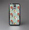 The Cartoon Snowy Colored Owls Skin-Sert Case for the Samsung Galaxy S5