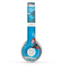The Cartoon Worm with Machine Gun Irony Skin for the Beats by Dre Solo 2 Headphones