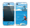 The Cartoon Worm with Machine Gun Irony copy Skin for the Apple iPhone 4-4s