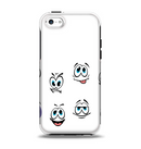The Cartoon eyes Apple iPhone 5c Otterbox Symmetry Case Skin Set
