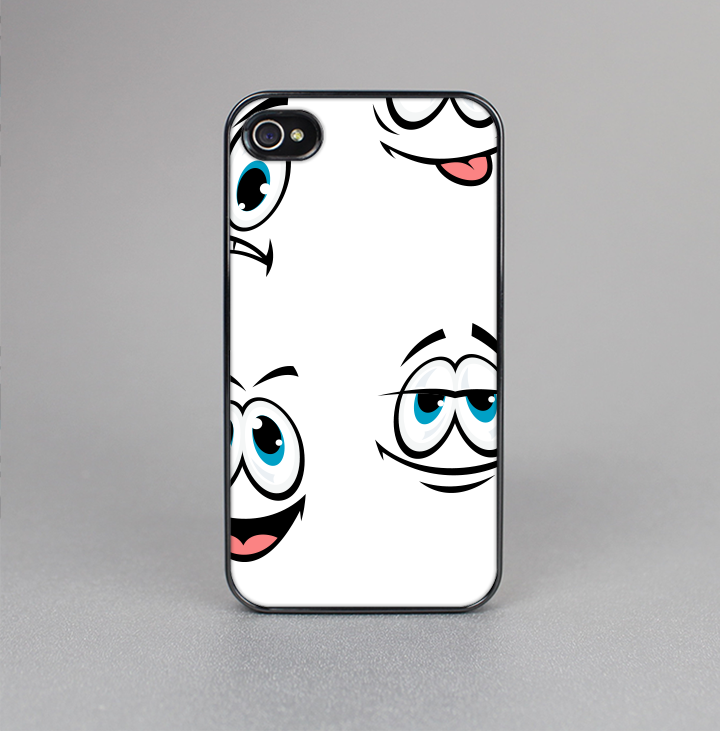 The Cartoon eyes Skin-Sert for the Apple iPhone 4-4s Skin-Sert Case