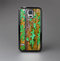 The Chipped Bright Green Wood Skin-Sert Case for the Samsung Galaxy S5