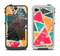 The Chipped Colorful Retro Triangles Apple iPhone 4-4s LifeProof Fre Case Skin Set