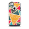 The Chipped Colorful Retro Triangles Skin for the iPhone 5c OtterBox Commuter Case