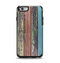 The Chipped Pastel Paint on Wood Apple iPhone 6 Otterbox Symmetry Case Skin Set