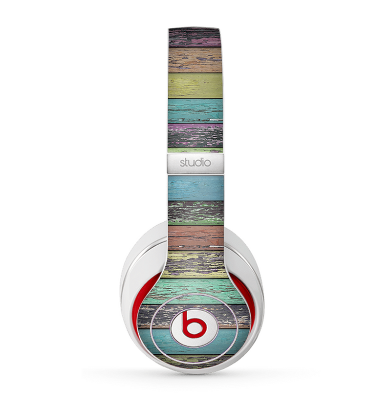 The Chipped Pastel Paint on Wood Skin for the Beats by Dre Studio (2013+ Version) Headphones