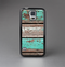 The Chipped Teal Paint On Wood Skin-Sert Case for the Samsung Galaxy S5