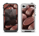 The Chocolate Delish Apple iPhone 4-4s LifeProof Fre Case Skin Set