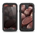 The Chocolate Delish Samsung Galaxy S4 LifeProof Nuud Case Skin Set