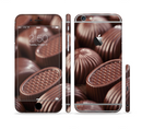 The Chocolate Delish Sectioned Skin Series for the Apple iPhone 6s Plus