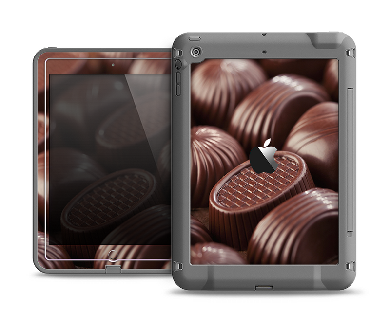 The Chocolate Delish Apple iPad Air LifeProof Fre Case Skin Set
