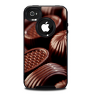 The Chocolate Delish Skin for the iPhone 4-4s OtterBox Commuter Case
