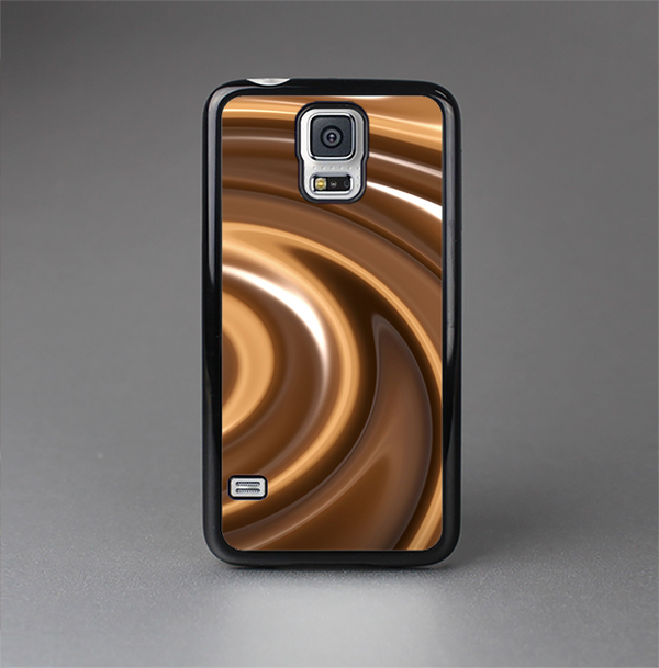 The Chocolate and Carmel Swirl Skin-Sert Case for the Samsung Galaxy S5