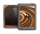 The Chocolate and Carmel Swirl Apple iPad Air LifeProof Fre Case Skin Set