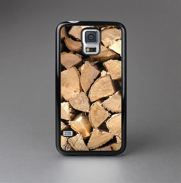 The Chopped Wood Logs Skin-Sert Case for the Samsung Galaxy S5