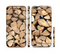 The Chopped Wood Logs Sectioned Skin Series for the Apple iPhone 6 Plus