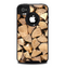The Chopped Wood Logs Skin for the iPhone 4-4s OtterBox Commuter Case