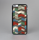 The Choppy 3d Red & Green Zigzag Pattern Skin-Sert Case for the Apple iPhone 6 Plus