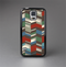 The Choppy 3d Red & Green Zigzag Pattern Skin-Sert Case for the Samsung Galaxy S5
