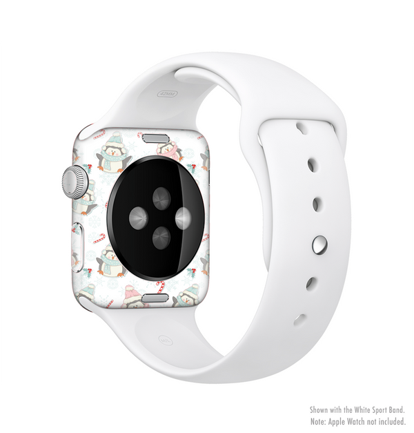 The Christmas Suited Fat Penguins Full-Body Skin Kit for the Apple Watch