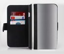 The Chrome Reflective Ink-Fuzed Leather Folding Wallet Credit-Card Case for the Apple iPhone 6/6s, 6/6s Plus, 5/5s and 5c
