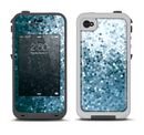 The Circle Pattern Silver Sequence Apple iPhone 4-4s LifeProof Fre Case Skin Set
