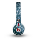 The Circle Pattern Silver Sequence Skin for the Beats by Dre Mixr Headphones