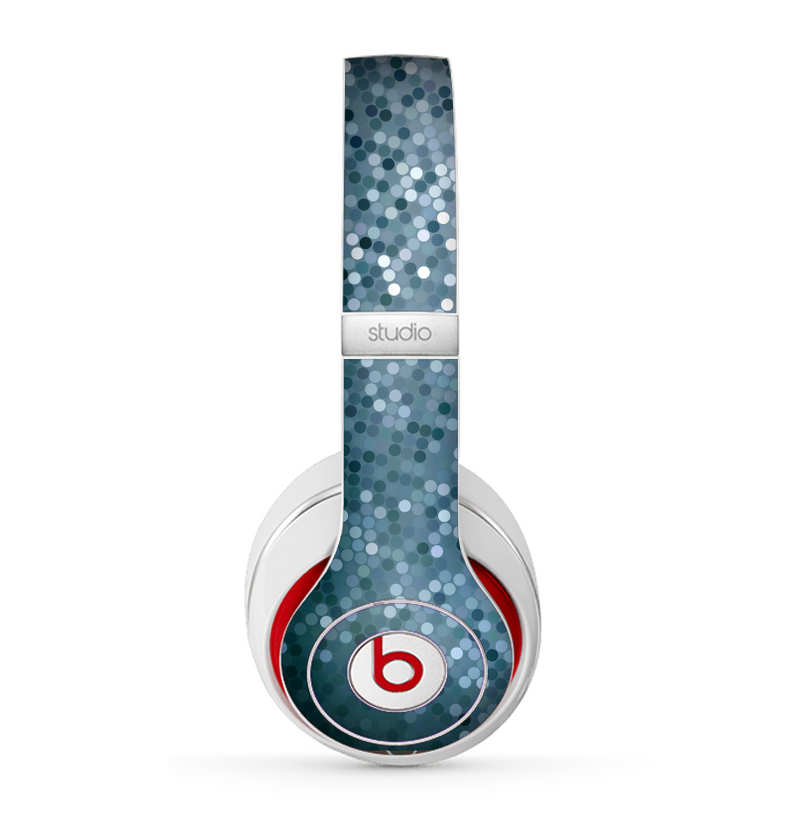 The Circle Pattern Silver Sequence Skin for the Beats by Dre Studio (2013+ Version) Headphones