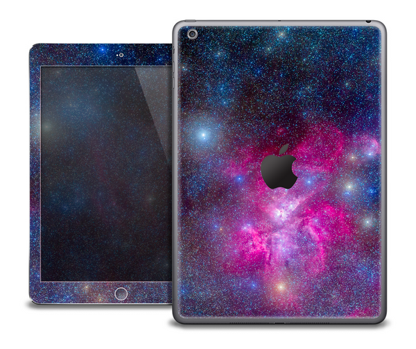 The Pink & Blue Galaxy Skin for the iPad Air